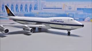 herpa wings B747 Lufthansa [upl. by Rickey138]