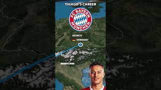 THIAGO ALCANTARAS CAREER 🇪🇸 🏴󠁧󠁢󠁥󠁮󠁧󠁿 🇩🇪 madridistamania football liverpool [upl. by Adyeren]