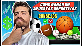 CÓMO GANAR EN APUESTAS DEPORTIVAS LOS MEJORES CONSEJOS PARA GANAR  El GÜERO [upl. by Aruasor]