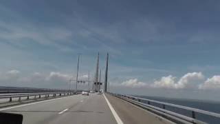 Met de camper naar Denemarken en Zweden deel 6 The Bridge [upl. by Funda]