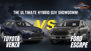 Ford Escape Hybrid vs Toyota Venza Which Hybrid SUV is Right for You [upl. by Erbe]