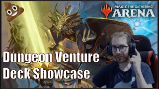 Dungeon Venture Standard Deck Showcase  MTG Arena [upl. by Anglim361]