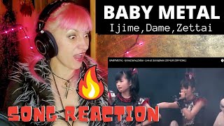 BABYMETAL  IjimeDameZettai  Live at Sonisphere  Vocal PerorReaction amp Analysis [upl. by Elo]