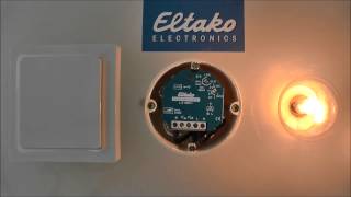 Eltako Academy Tutorial EnOcean FUD61NPN 230V 2014 SE [upl. by Ehling254]