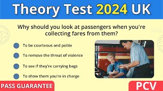 Pass PCV theory test 2024 uk  hazard perception test [upl. by Nennerb479]