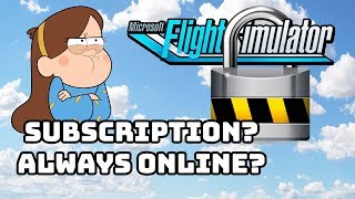 The New Flight Simulator  Subscription based Always Online [upl. by Chemush995]