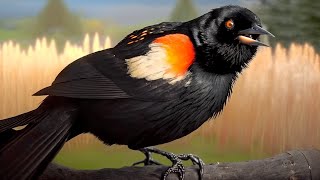 Listen to the mesmerizing calls of Redwinged Blackbirds [upl. by Eillime]