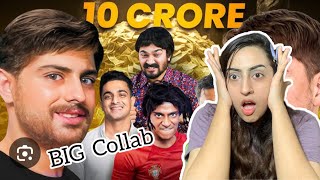 MR BEAST PARODY SCREATORS  CARRYMINATIFt INDIAN  reaction by Pakistani Girl [upl. by Schoening]