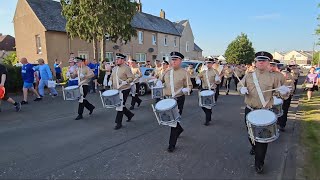 LARKHALL PURPLE HEROES FB AT THEIR OWN PARADE 2023 [upl. by Feinleib414]