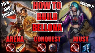 How to Build and Play Bellona  Smite  Complete Guide [upl. by Gardal]