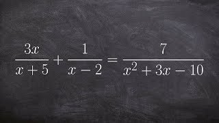 Learn how to solve a rational equation and identify the extraneous solutions [upl. by Aihsein243]