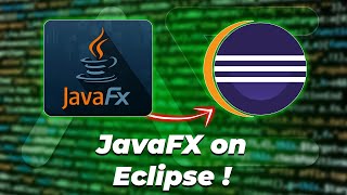 كيفية تنزيل وتثبيت JavaFX للعمل على ايكليبس  How to set up JavaFX in Eclipse [upl. by Farrar]