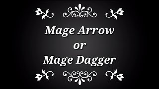 Toram Online  Mage Arrow or Mage Dagger [upl. by Cathie]