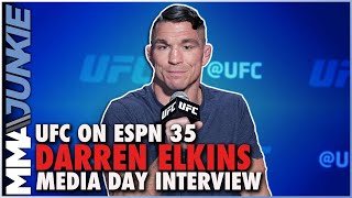 Darren Elkins plans to fight until 40 wants to set more records  UFC on ESPN 35 [upl. by Petie]