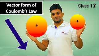 Vector form of Coulombs law Chapter 1 part 5 [upl. by Cherri190]