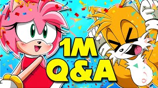 Tails amp Sonic Pals QNA  1 Million Subscribers Special with Tails amp Amy [upl. by Urbas]