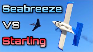 Intense Seabreeze VS Starling Dogfight  GTA Online [upl. by Meli]