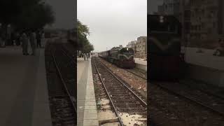 KCR2DN Karachi Circular Railway Arrival At Drigh Road Railway Station❤️ shorts pakistanirailway [upl. by Dohsar647]