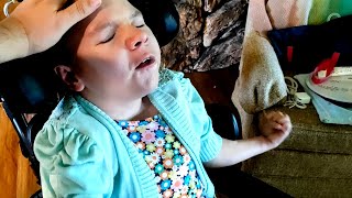 2 seizures  daily life with our medically complex child [upl. by Meggs]