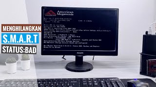 Cara Mengakali Menghilangkan SMART Hardisk Status  BAD [upl. by Franzen863]