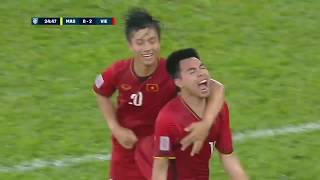 Malaysia vs Vietnam AFF Suzuki Cup 2018 Final Extended Highlights [upl. by Aplihs]