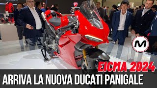 DUCATI PANIGALE V4 S  Il nuovo modello a EICMA 2024 [upl. by Nalyd]