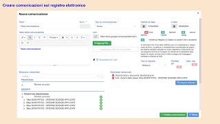 Tutorial per inviare comunicazioni sul registro elettronico Axios [upl. by Elisa]