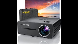 TOPTRO X5 5G Projector Review  Pros amp Cons [upl. by Nylisoj]