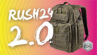 New 511 Tactical Rush 24 20  Ultimate crossover EDC Backpack [upl. by Atnuahsal884]