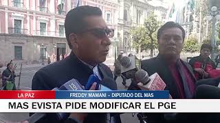 NotaCVC📰 MAS EVISTA PIDE MODIFICAR EL PGE [upl. by Eydnarb312]