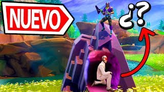 😂😂 TROLLEO EN ESCONDITE SECRETO EN NUEVO MAPA de FORTNITE Battle Royale MINIJUEGOS [upl. by Aelgna241]