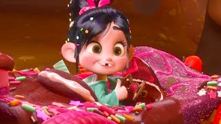 Vanellope meets the Disney Princesses Albanian  RALPH BREAKS THE INTERNET [upl. by Brooking]