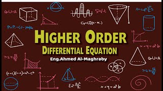 Higher Order Differential Equations شرح عربي [upl. by Rhett]