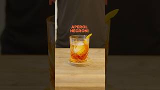 EASY and CLASSIC Cocktail To Make Today Aperol Negroni  MyBartender Shorts [upl. by Jacky384]