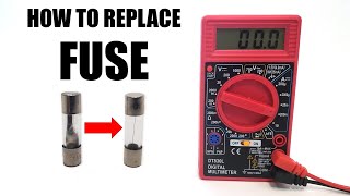 How to Replace a Multimeter Fuse [upl. by Modla533]