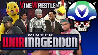 Vinesauce Joel  Vinewrestle 2024 Winter Warmageddon [upl. by Ainahs698]