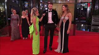 Marcus Bontempelli  2023 AFL Brownlow Red Carpet Interview  Western Bulldogs  Just Bont Things [upl. by Lolita]