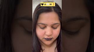 🖤➕🤍🟰❓crazy lipstick mixing hack shorts short shortvideo shortsfeed viral hack lipstick [upl. by Angeline]