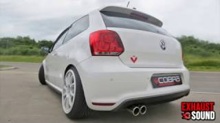 VW Polo GTI 14 180cv Cobra Sport Exhaust System Sound [upl. by Tice640]