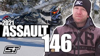 2021 Polaris Switchback Assault 146 Walk Around and Overview [upl. by Reprah]