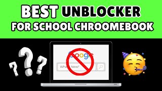 Best Unblocker 2024  New WORKING PROXY For School 2024 [upl. by Adanama231]