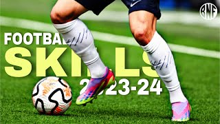 Best Football Skills 202324 02 [upl. by Yatnod401]