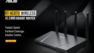 Worlds Best Router Asus AC2400 RTAC87U Unboxing amp Review [upl. by Cleaves]