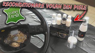 Cum se RECONDITIONEAZA un VOLAN din PIELE DIY [upl. by Nniw]