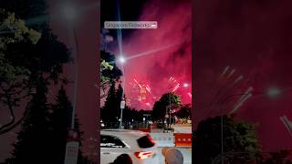 NDP Fireworks Singapore 🇸🇬 singapore shorts viral treanding [upl. by Aicatan]