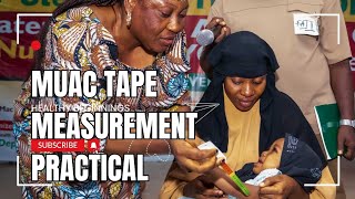 Child Nutrition Assessment Using MUAC Tape for Accurate Assessment [upl. by Orimlede]