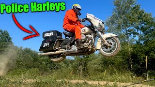 We Took Our Police Harleys OffRoading [upl. by Mateusz]