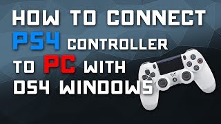 How to Connect PS4 Controller to PC with DS4 Windows Driver [upl. by Ethben]