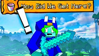 I Tried To Do The HARDEST Minecraft Achievement 23 [upl. by Nohsreg]