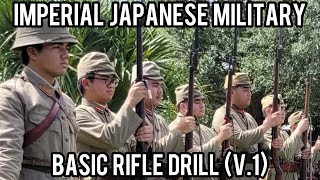 Imperial Japanese Military Basic Rifle Drill V1 [upl. by Florio]